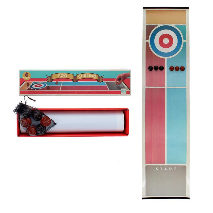 Rex B2B - UK – wholesale Board game – Poo curling game2