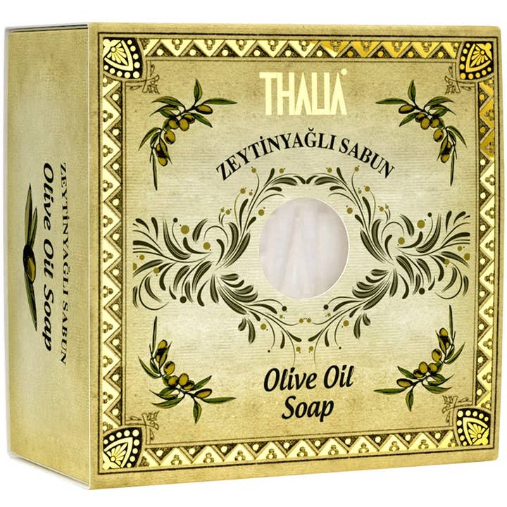 Aladdin - Wholesale Bar Soap - Bulgurlu | Thalia Moisturizing Effect Olive Oil Extract Natural Solid Soap .