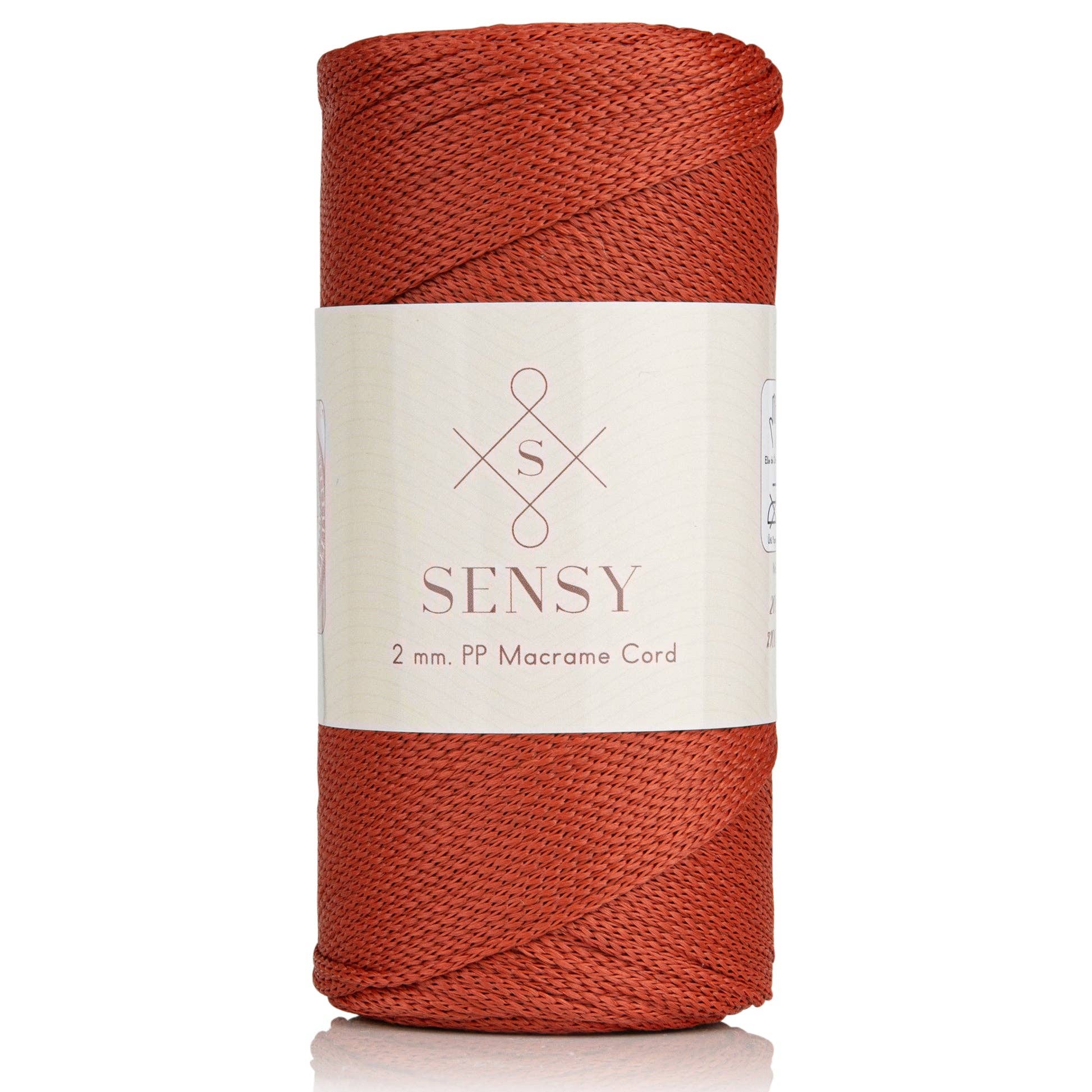 Sensy - Wholesale Garen - Sensy Premium 2 mm macramékoord van 100% polyester - 251 yards (230 meter)14