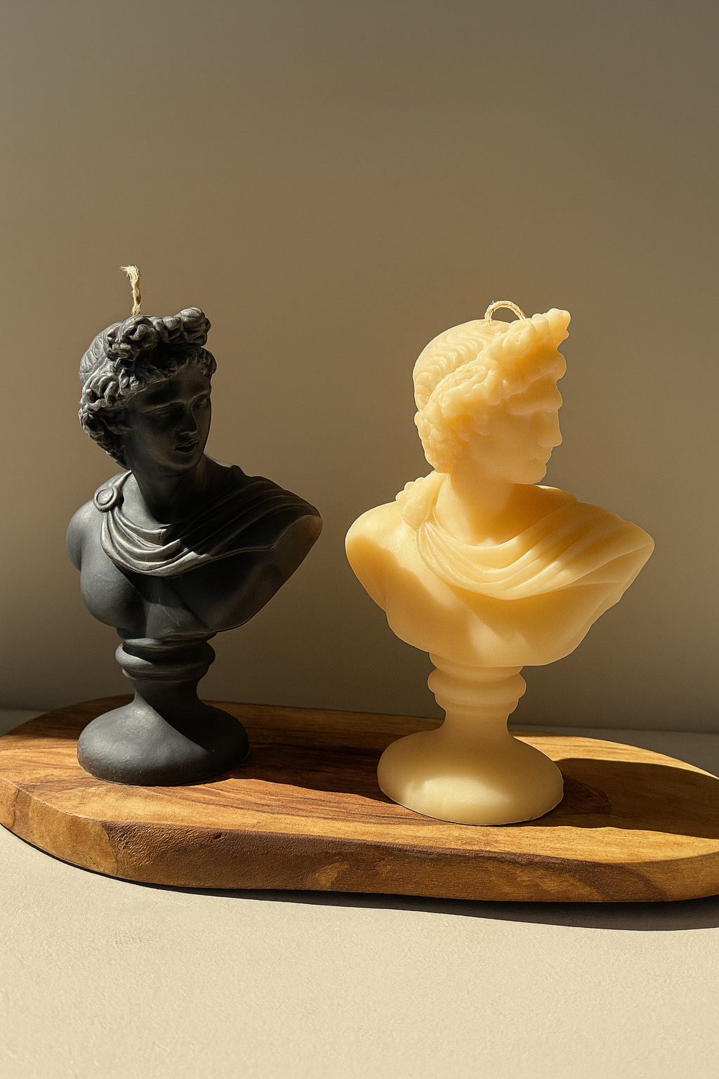 Aroma Therapy Candle - Wholesale Novelty Candle - Sculptured Apollo Bust Candle4