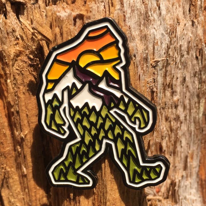 Yeti Enamel Pin for wholesale by Atomicchild