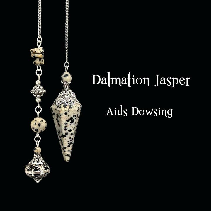 Dalmation Jasper Pendulum for wholesale by Glorious Healing Crystals