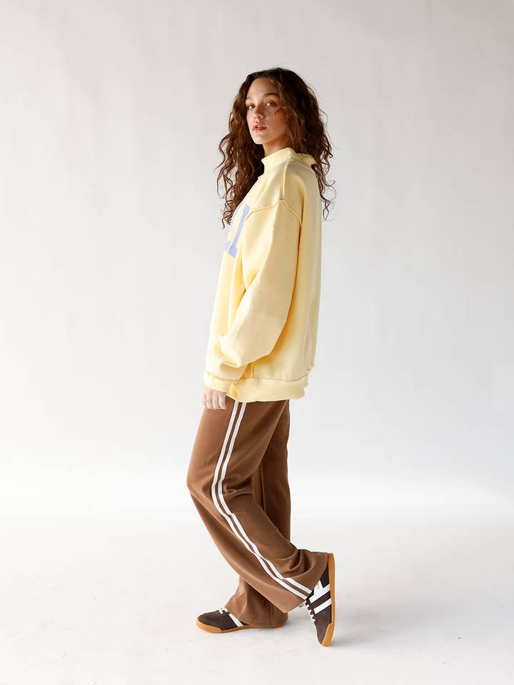 HIP LIKE BUTTA TRACK PANT X BROWN for wholesale by The Hip Eagle