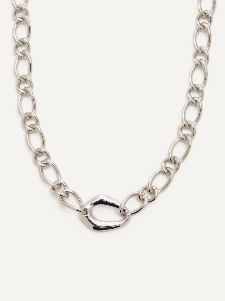 Colar Nia - Prata por atacado de Melania Clara