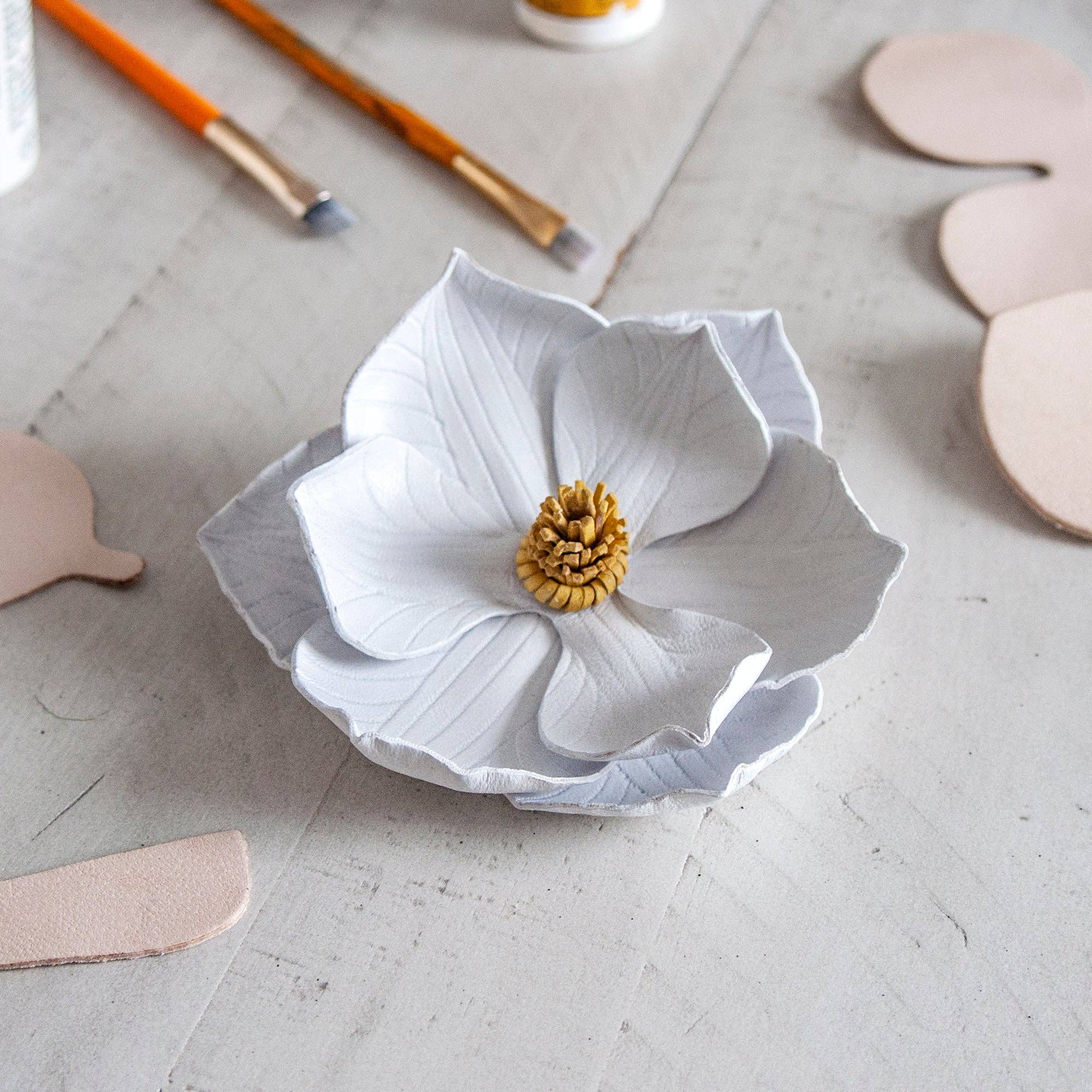 Natural Tooling Goatskin for wholesale on Faire5