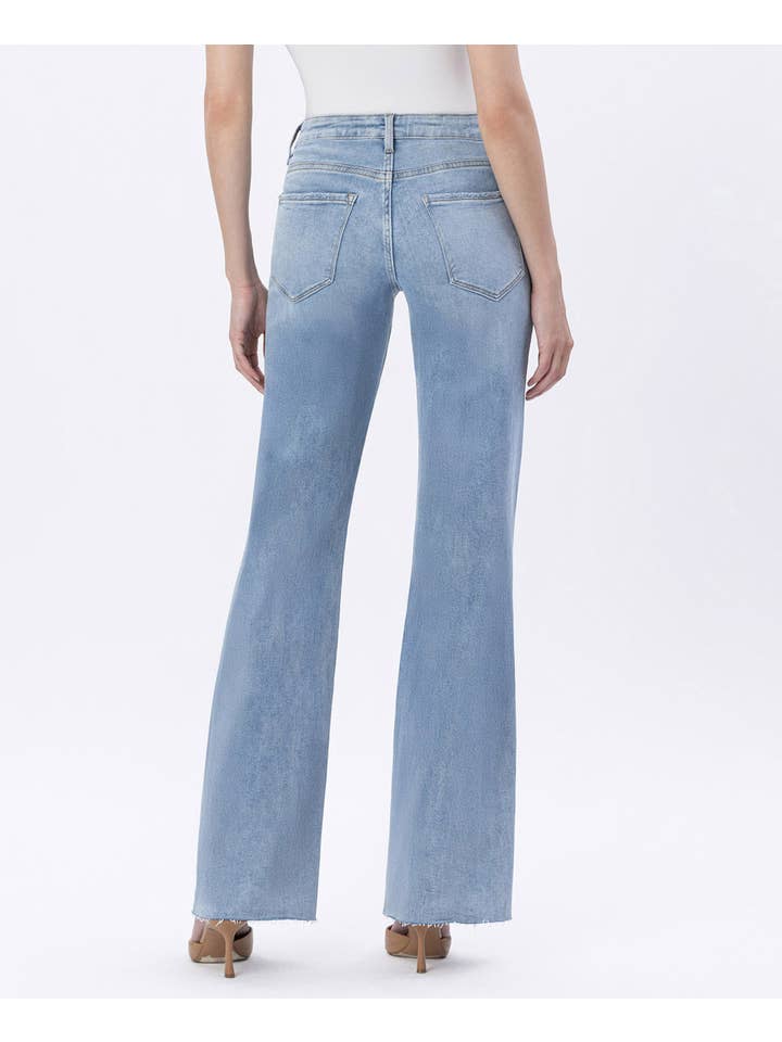 JET LAG 90'S VINTAGE SUPER HIGH RISE FLARE JEANS LV1426 for wholesale on Faire1