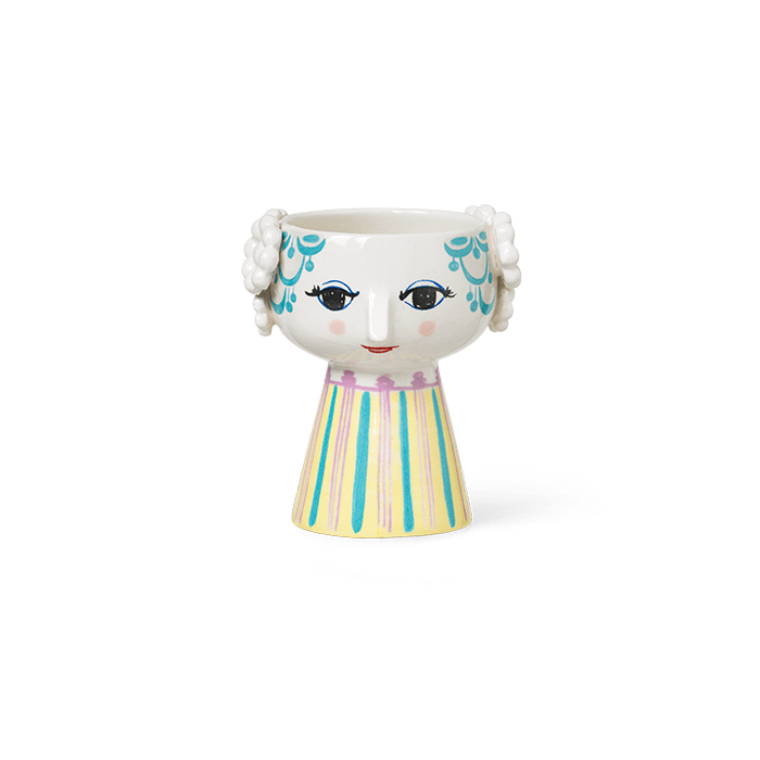 Danish Design Collective - Wholesale Candle Holder - Bjørn Wiinblad - Eva - 3.7" Ceramic 3D Candle Holder13