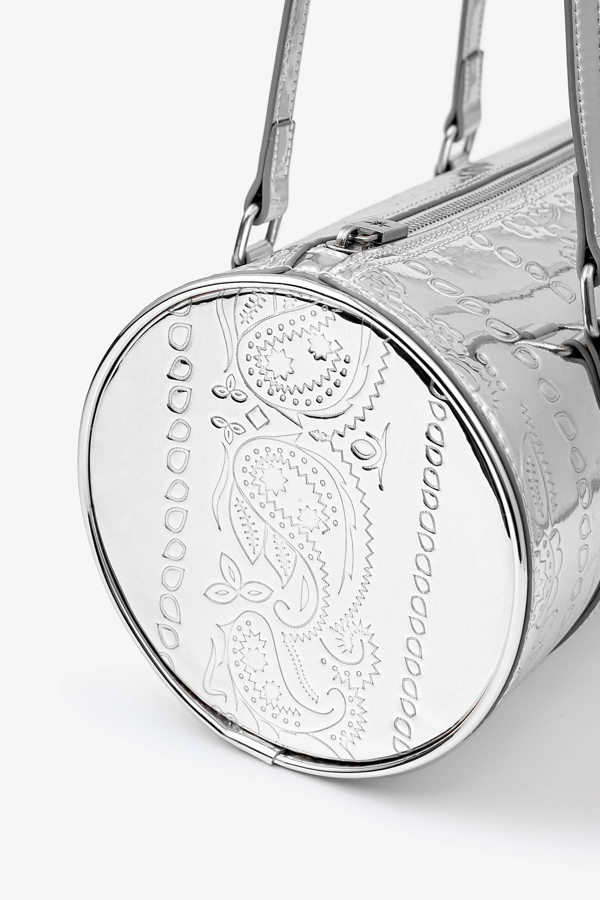 NDG - Wholesale Top Handle Bag - Women's - Barell Silver Paisley8