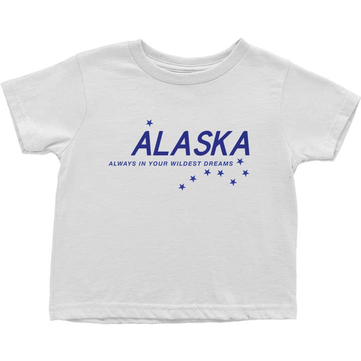 Alaska Toddler Tee for wholesale by Homies by Lost Sundays