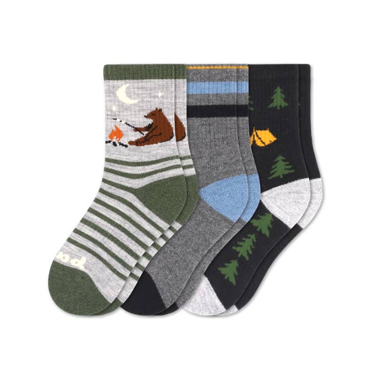 Pacas - Wholesale Socks - Kids - 3 Pack - Kids' Crew Pacas Socks18
