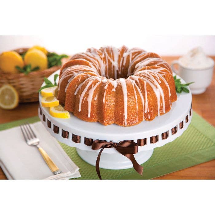 HIC - Harold Import Co. - Wholesale Kitchen Tool/Gadget - Mrs. Anderson's Baking Fluted Cake Pan, 10in1