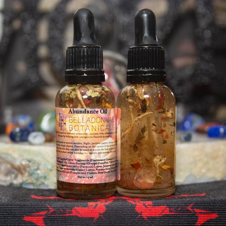 Belladonnas Botanicals - Wholesale Meditation Supplies - Abundance Ritual Oil