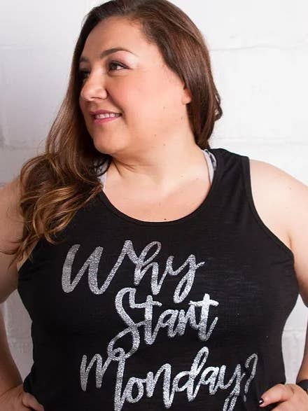 Don't Just Shine Sparkle - Canotta da donna per la vendita all'ingrosso da parte di Why Start Monday LLC