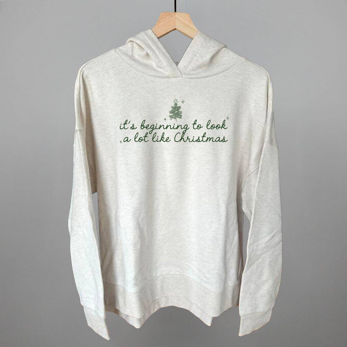 Ivy + Cloth - Wholesale Graphic Sweatshirt - Women's - It's Beginning To Look A Lot Like Christmas (Green)9