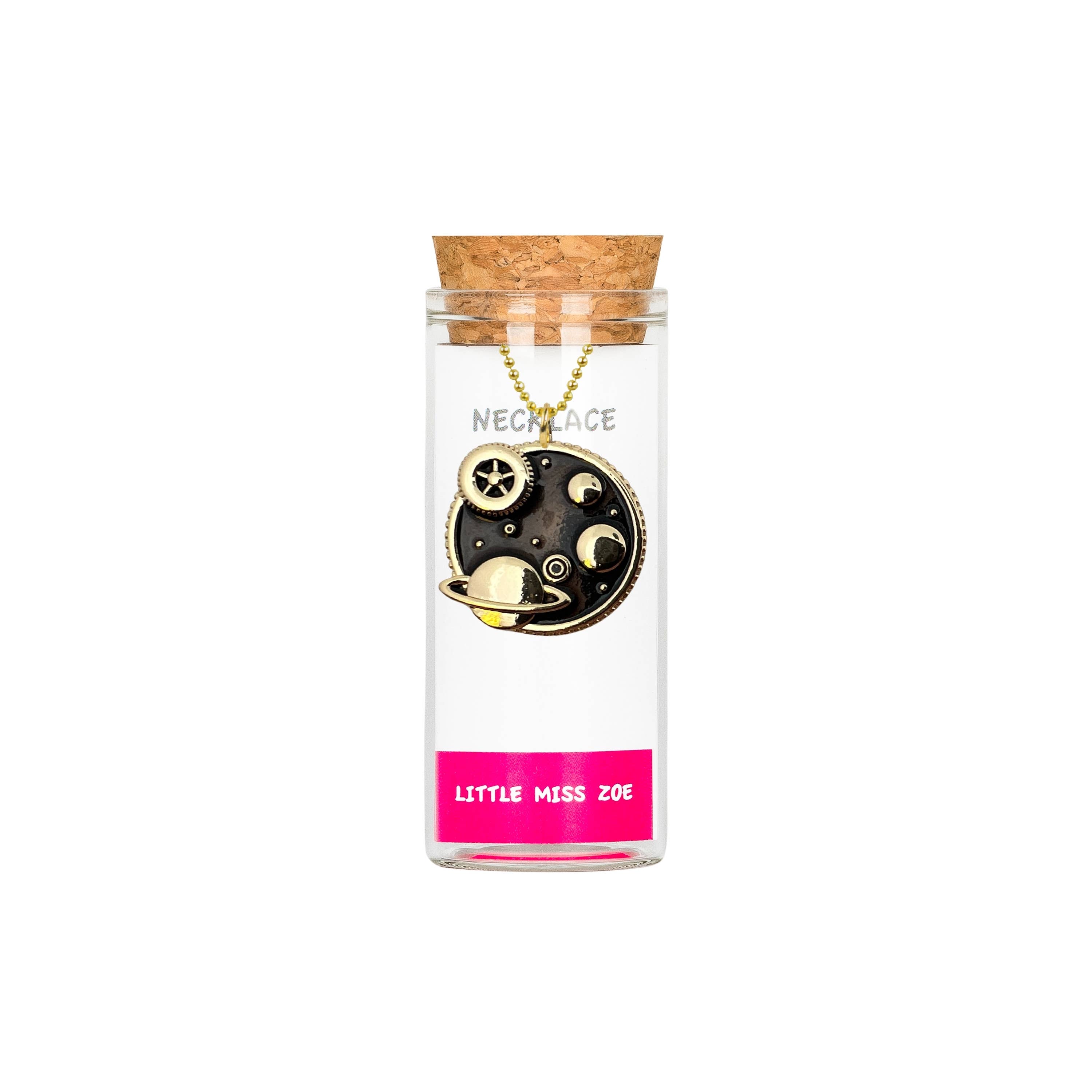 Little Miss Zoe - Wholesale Kids Necklace - Kids - Kids Charm Necklace in a glass bottle87