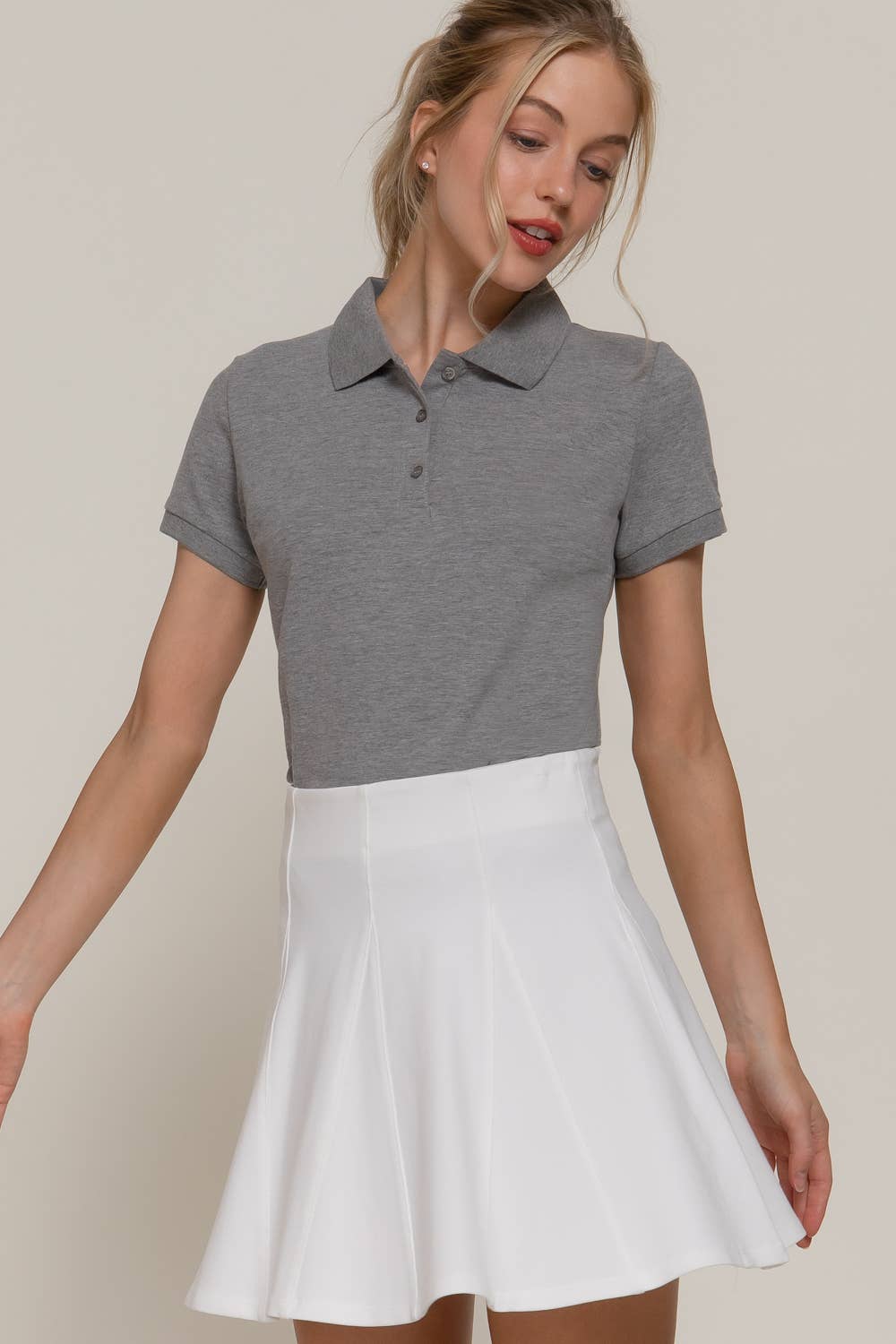 Active Basic | Active USA - Wholesale Polo - Women's - Short Sleeve Classic Pique Polo Top20