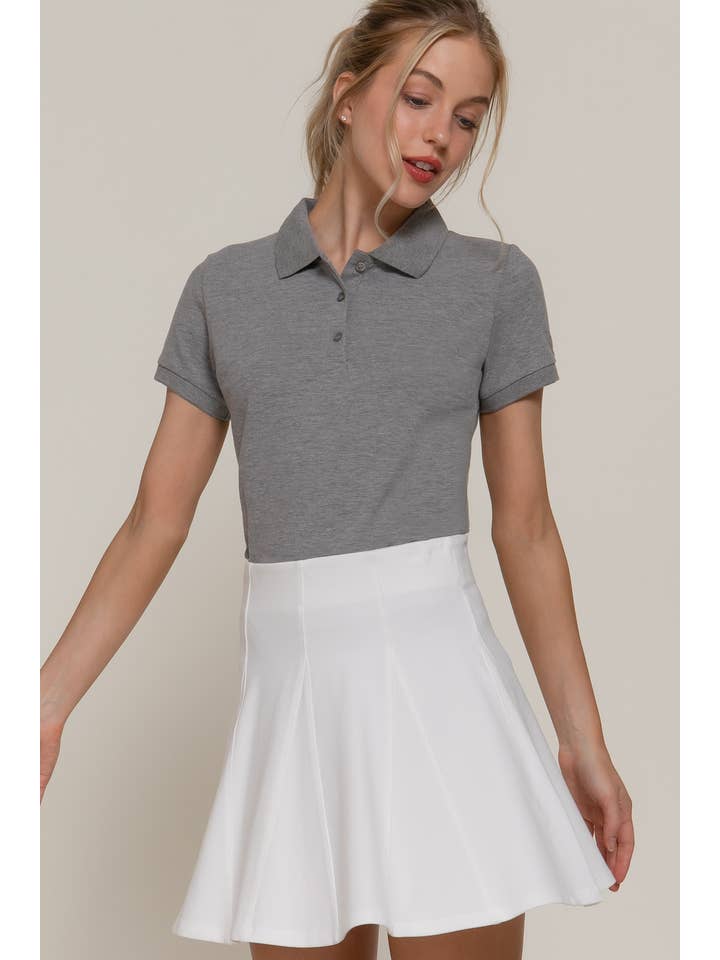 Active Basic | Active USA - Wholesale Polo - Women's - Short Sleeve Classic Pique Polo Top20