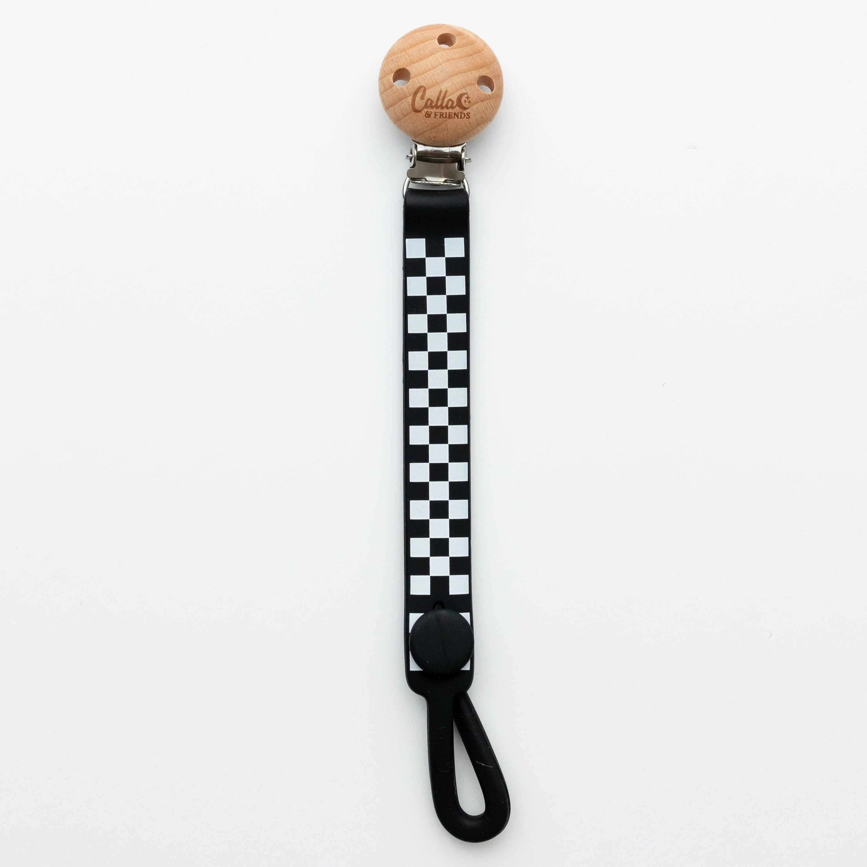 Calla & Friends – wholesale Nappklämma - Baby – Nash Everything Clip - Rutig0