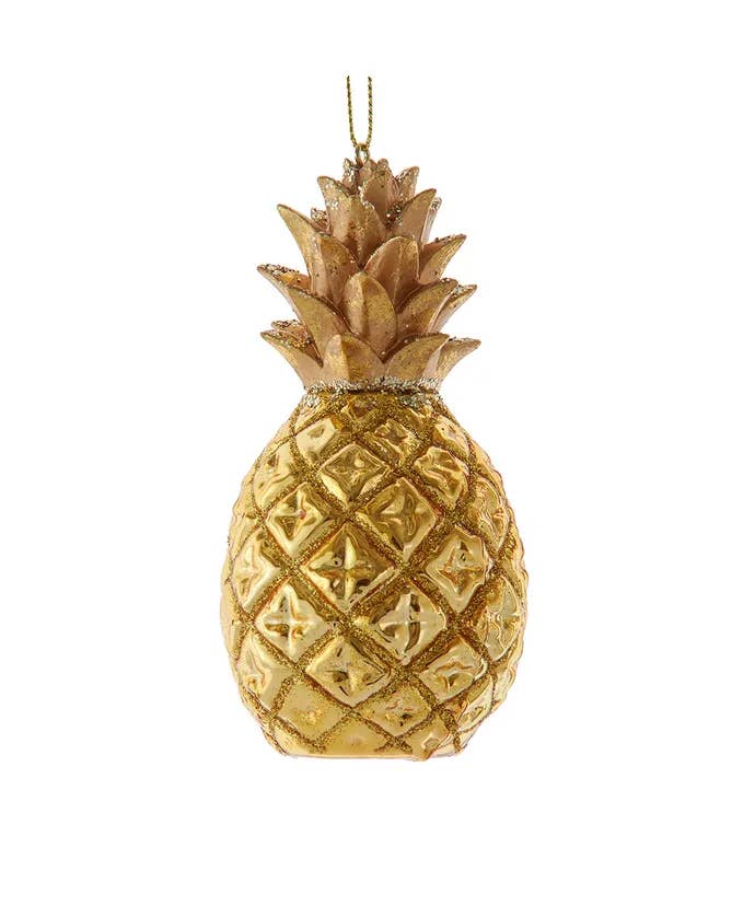 Kurt S. Adler, Inc. - Wholesale Ornament - 4.5" Glass Pineapple Ornament