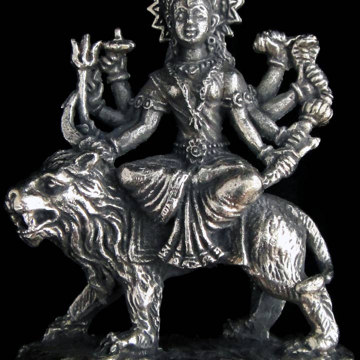 Tika - Wholesale Sculpture - Brass Deity Statuette - Medium -Durga