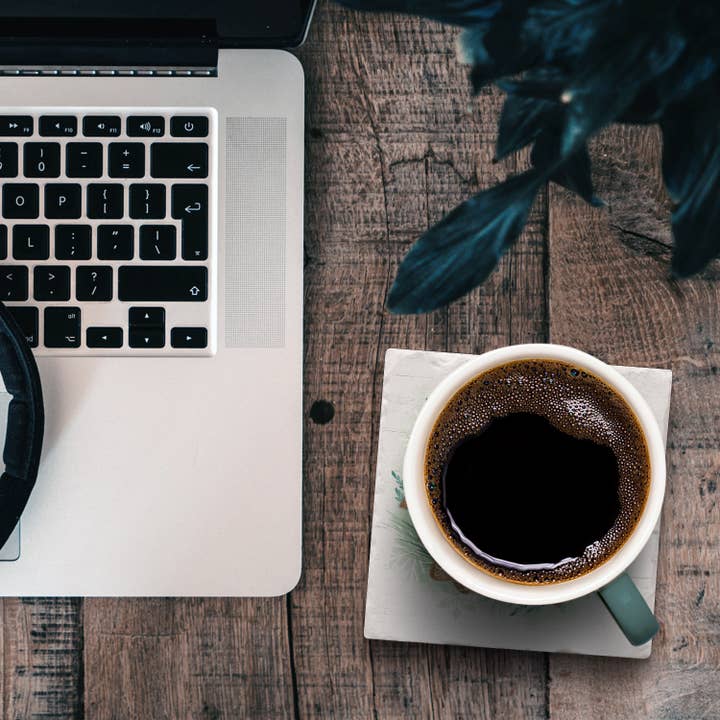 CounterArt/Highland Home/Thirstystone - Wholesale Coasters - Gingerbread Joy Single Absorbent Tumbled Tile Coaster3