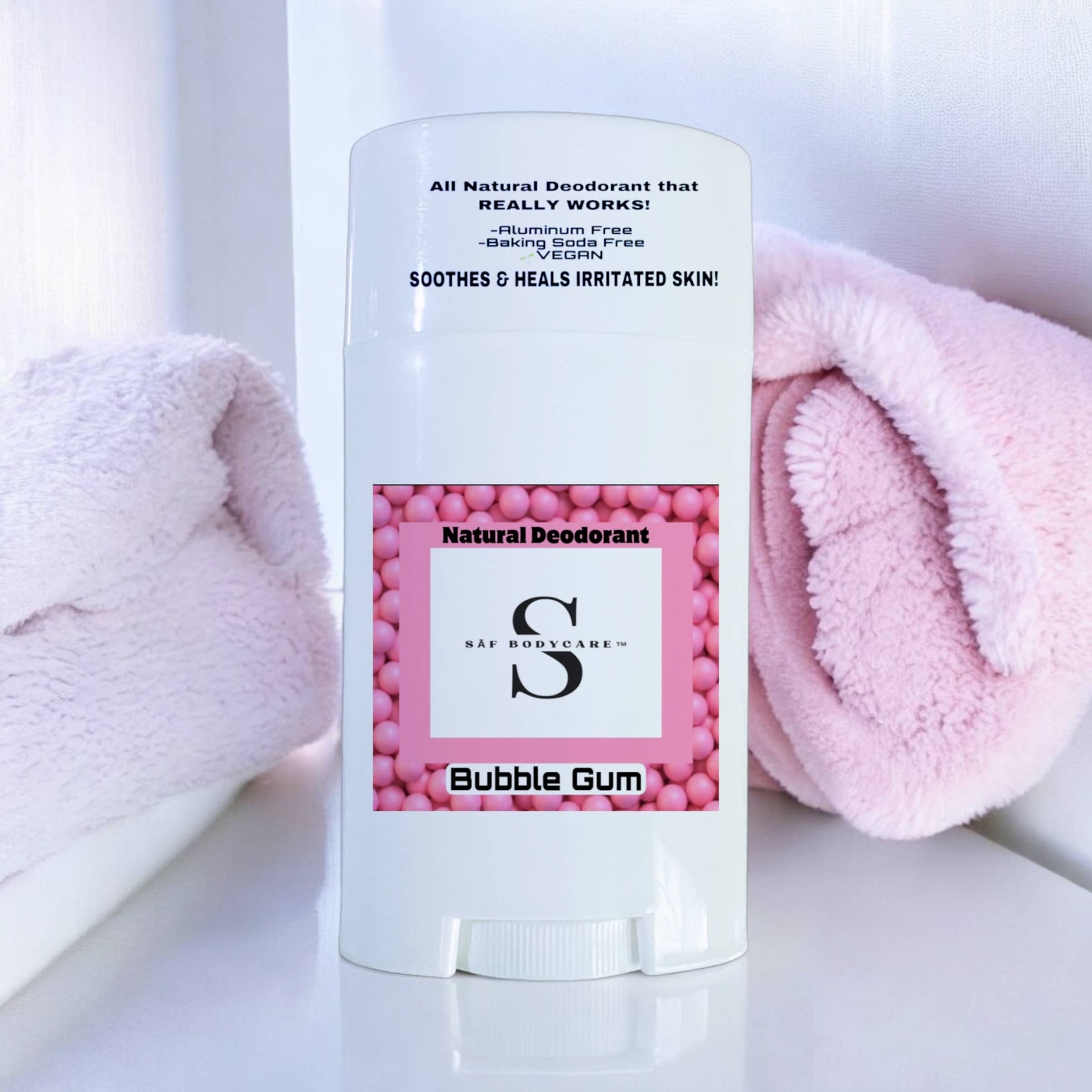 SĀF Body Care - Wholesale Deodorant - Women's - Bubble Gum Natural Deodorant, Aluminum Free, Plant Based5