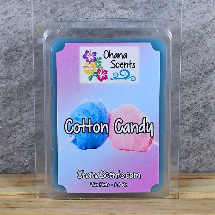 Cotton Candy Scented Wax Melts for wholesale by Ohana Scents