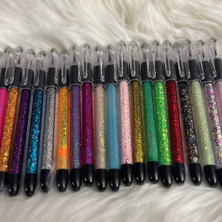 Glitter RSVP Stifte (Einzelstifte) und andere Ergebnisse für kugelschreiber clip im Großhandel. Kostenlose Rücksendungen und 60-Tage-Zahlungsziel auf Faire im Trend auf Faire.