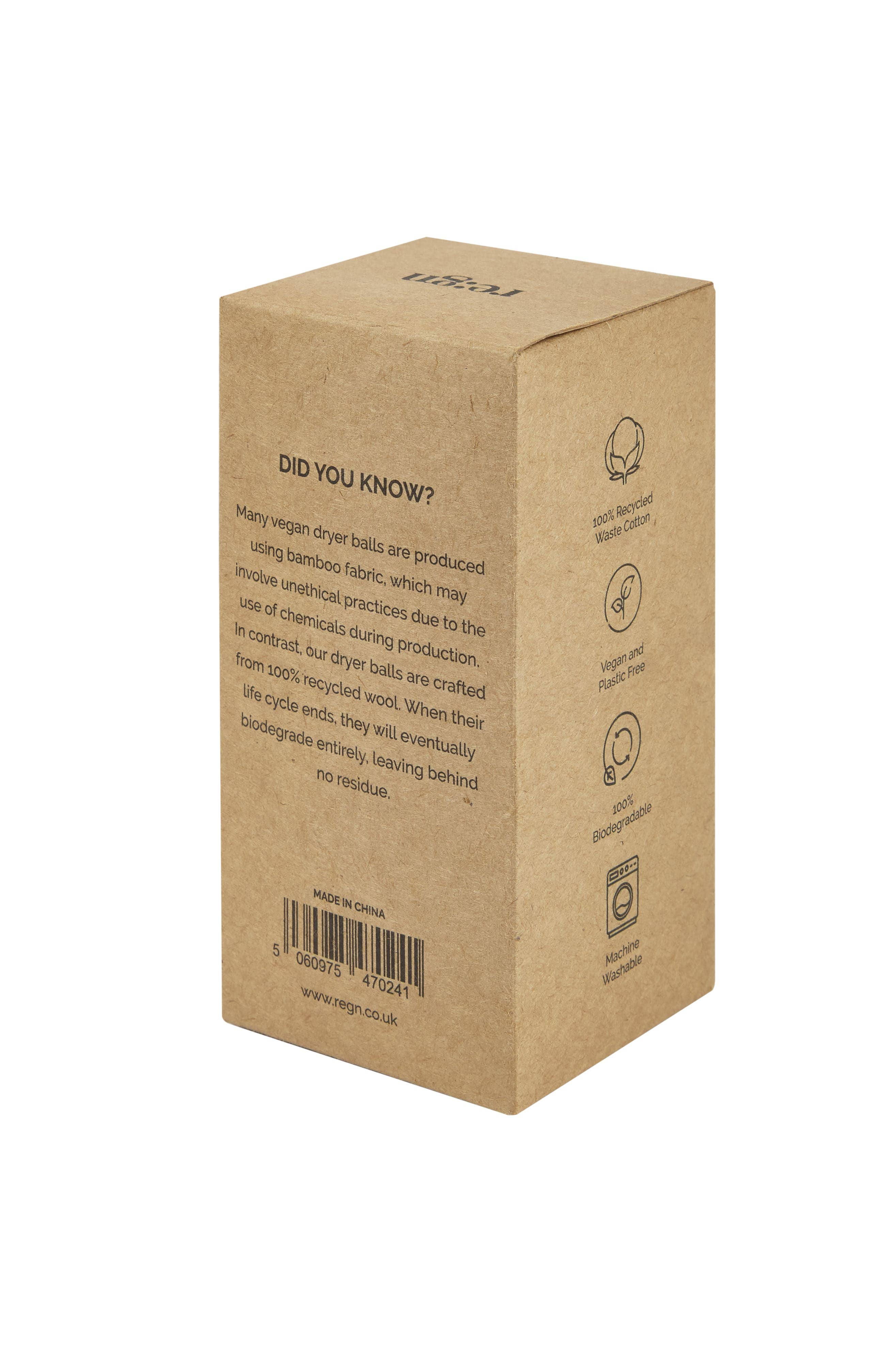Re:gn – wholesale Torktumlarbollar – Organiska ulltorkbollar - Förpackning med 22
