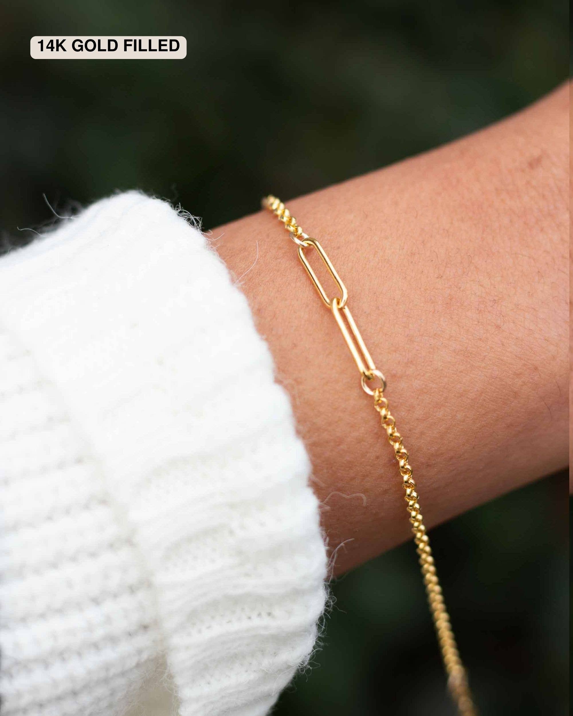 Everly Made - Vendita all'ingrosso Bracciali a catena e a maglie - Braccialetto collegato • Aunt3