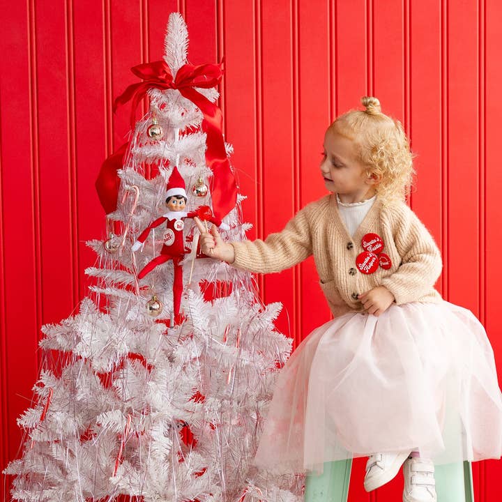 My Mind’s Eye - Wholesale Christmas Decoration - ELF1108 - Elf Pennant and Buttons Set6