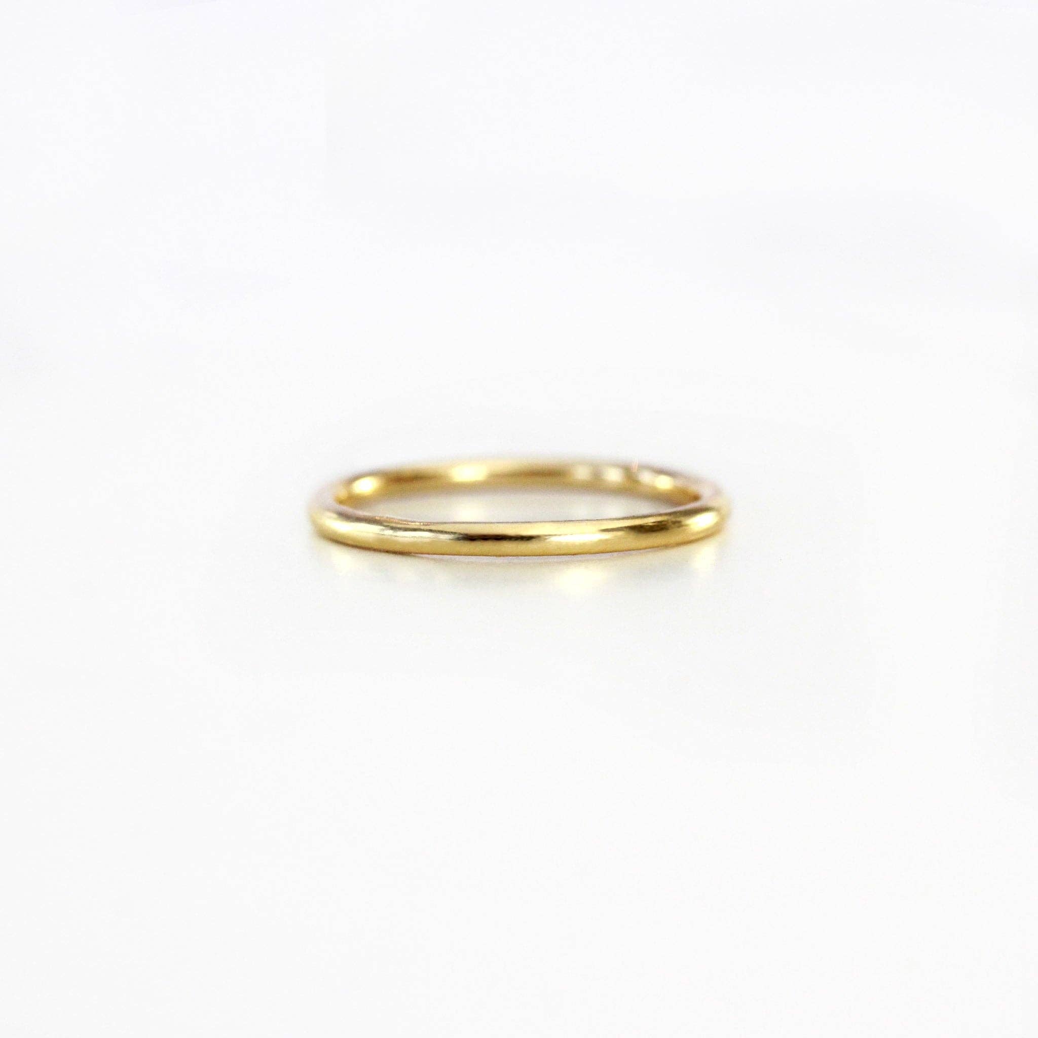 Kimiya Designs – Großhandel Band/Stapelring – Ra Solider 14k Goldring0