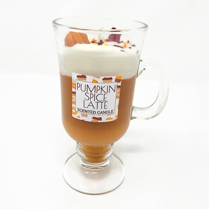 Candlelit Desserts - Wholesale Jar/Filled Candle - Pumpkin Spice Latte Candle