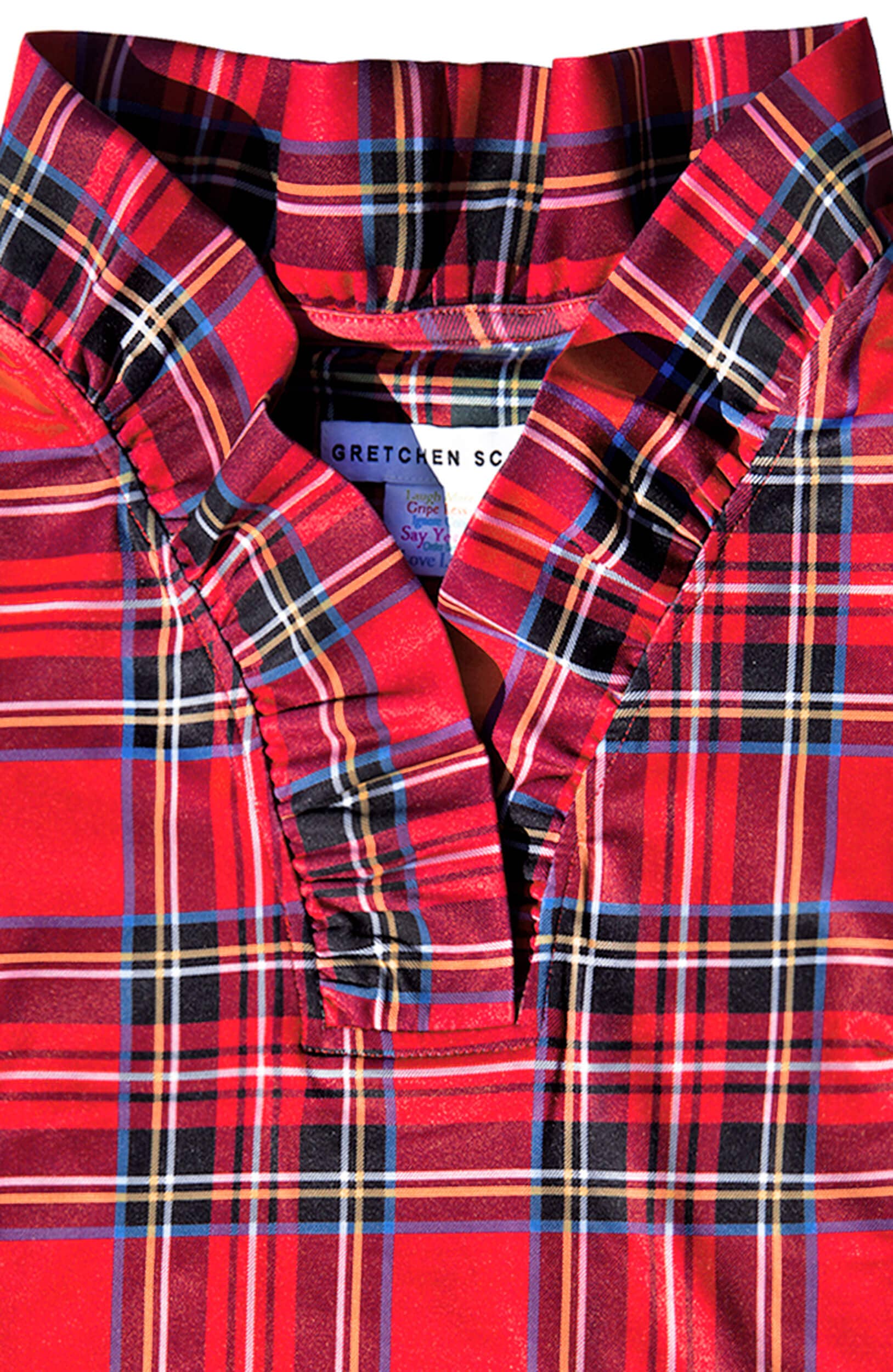 Gretchen Scott LLC - Wholesale Blouse - Women's - Ruffneck Top - Duke of York4