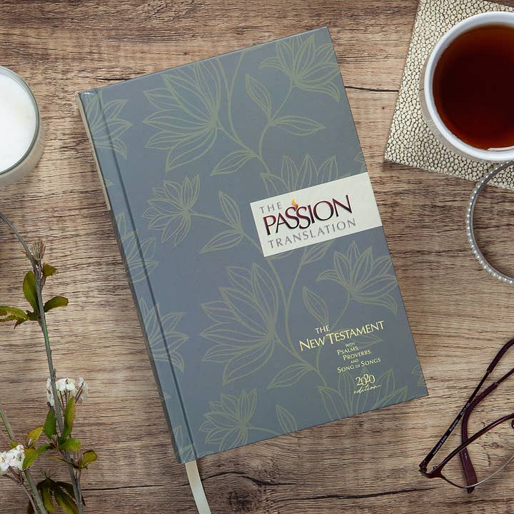 The Passion Translation New Testament (Floral Hardcover) for wholesale by BroadStreet Publishing Group, LLC