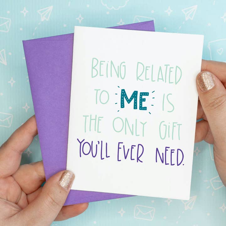 Relaterat till Me Gift Roligt återvunnet gratulationskort för wholesale av Colette Paperie