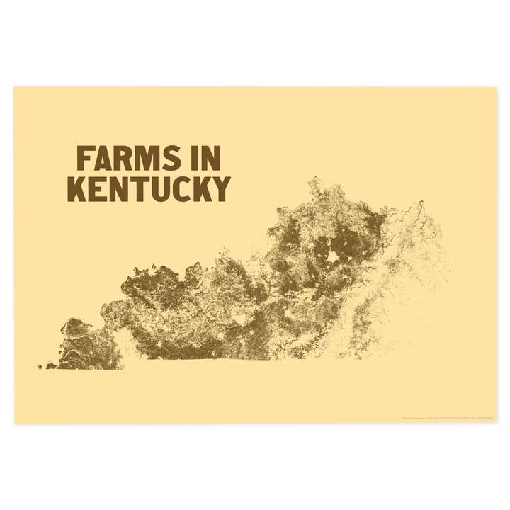 Farms in Kentucky for wholesale by Scott Reinhard Maps
