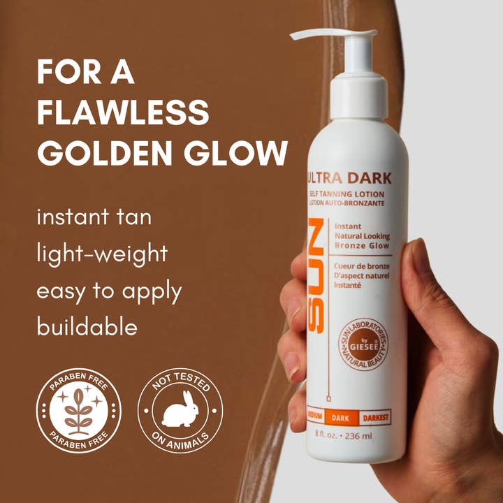 Sun Laboratories - Wholesale Self-Tanner - Sunless Tanning Lotion Ultra Dark 8 oz