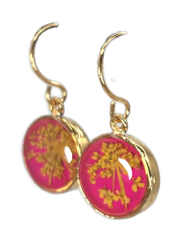 West Hollywood Ultra Small Round Earrings for wholesale by Shari Dixon