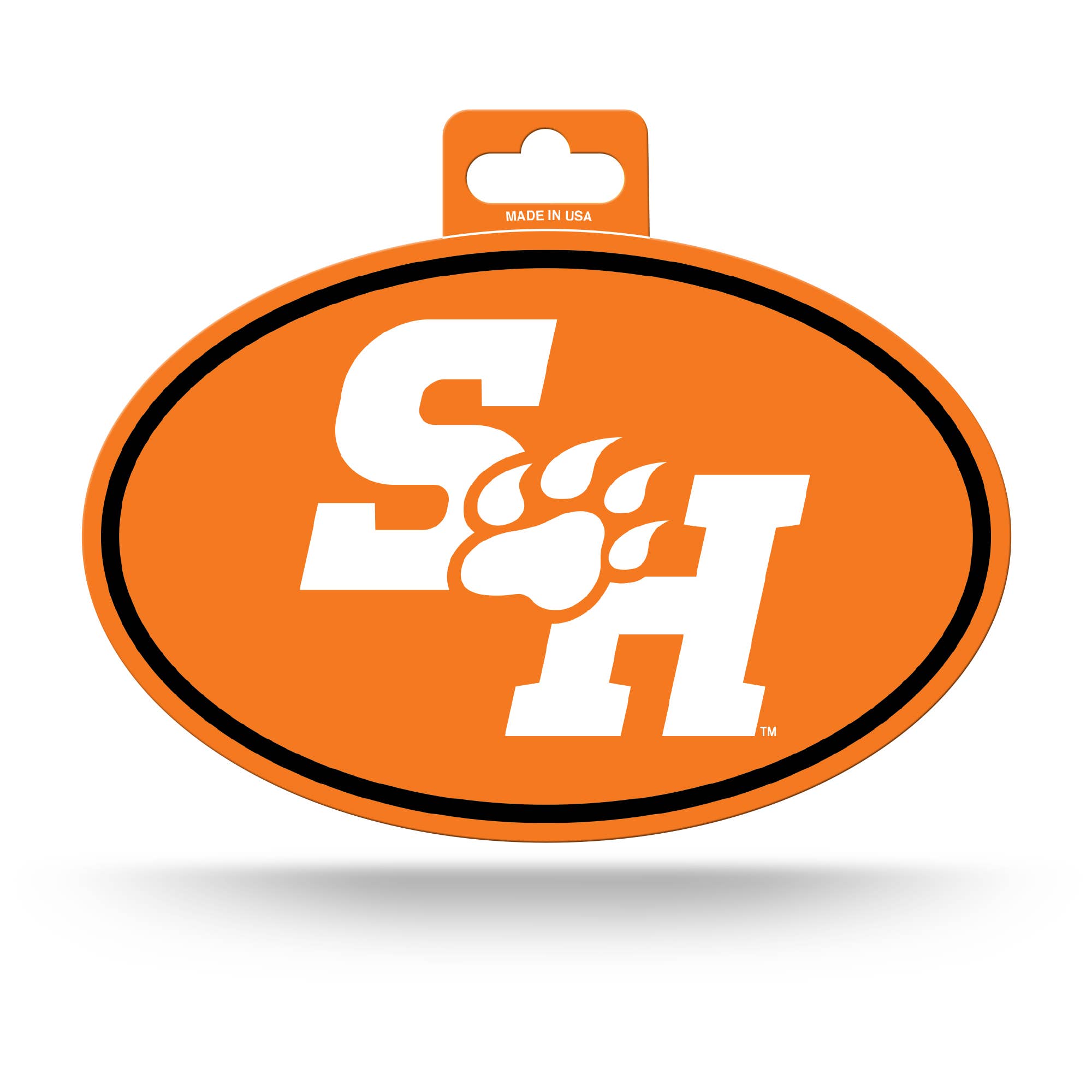 Rico Industries - Wholesale Sticker - NCAA  Sam Houston State Bearkats  Full Color Oval Sticker0