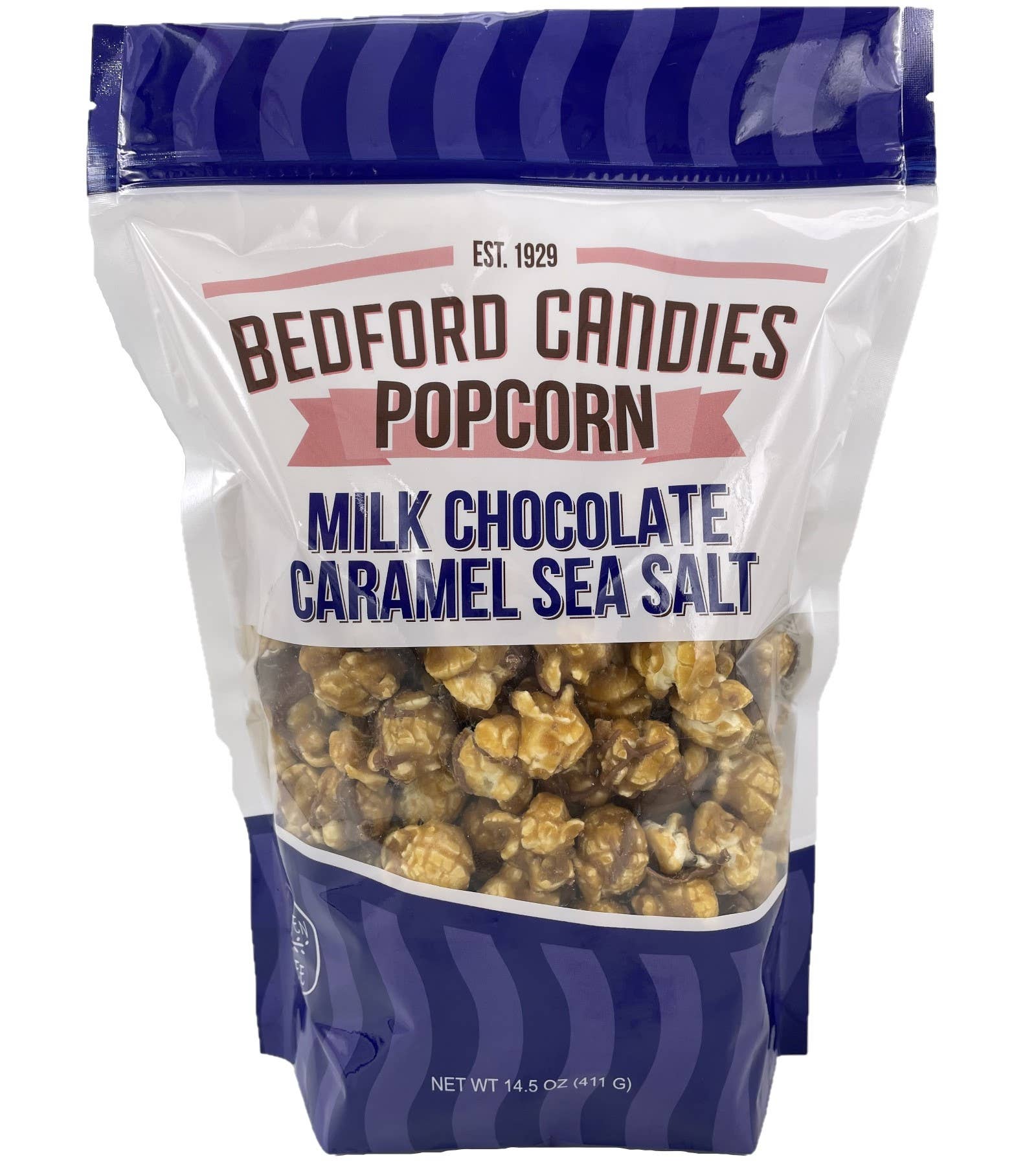 Bedford Candies - Wholesale Popcorn - Milk Caramel Sea Salt Gourmet Popcorn1