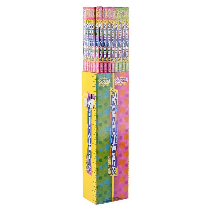 La Luna Bella - Toys - Wholesale Chewing Gum - YARDSTICK BUBBLE GUM - LLB Candy