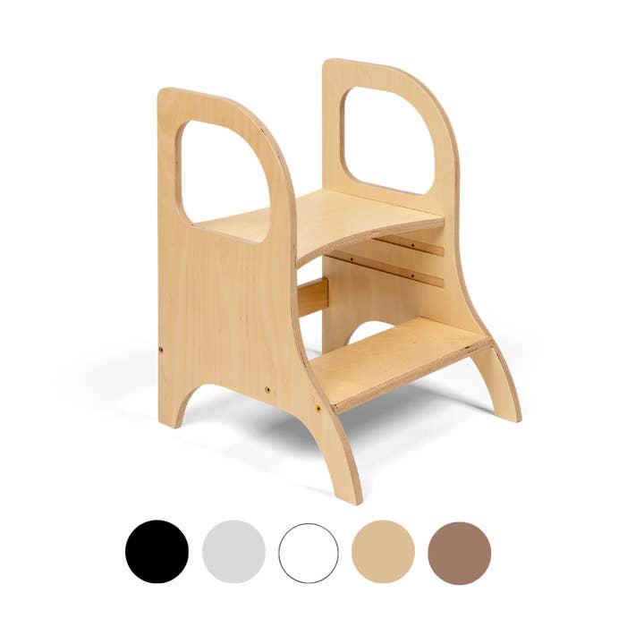 MIIMO® • Adjustable height step stool • Montessori inspired for wholesale by Ette Tete
