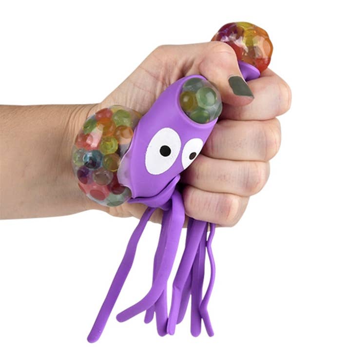 La Luna Bella - Toys - Wholesale Squishy Toy - Kids & Baby - 5.5" Squish And Stretch Beaded Octopus LLB Squishy Toys4