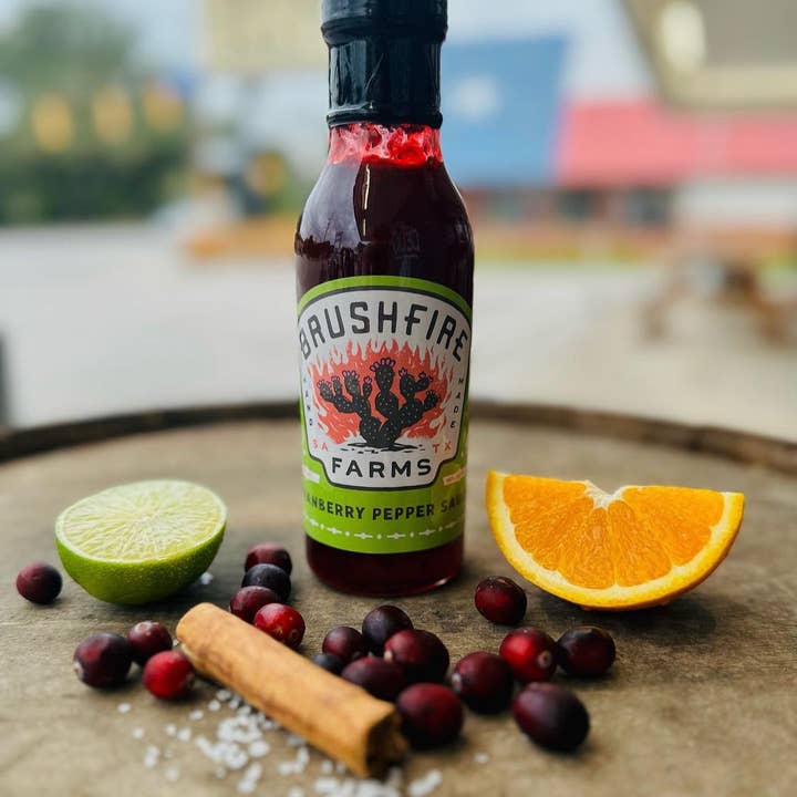 Brushfire Farms - Wholesale Hot Sauce - Cranberry Pepper Sauce1