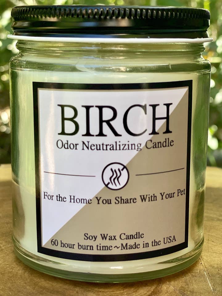 8 oz Odor Neutralizing Candle- Birch for wholesale by Candle Consultants