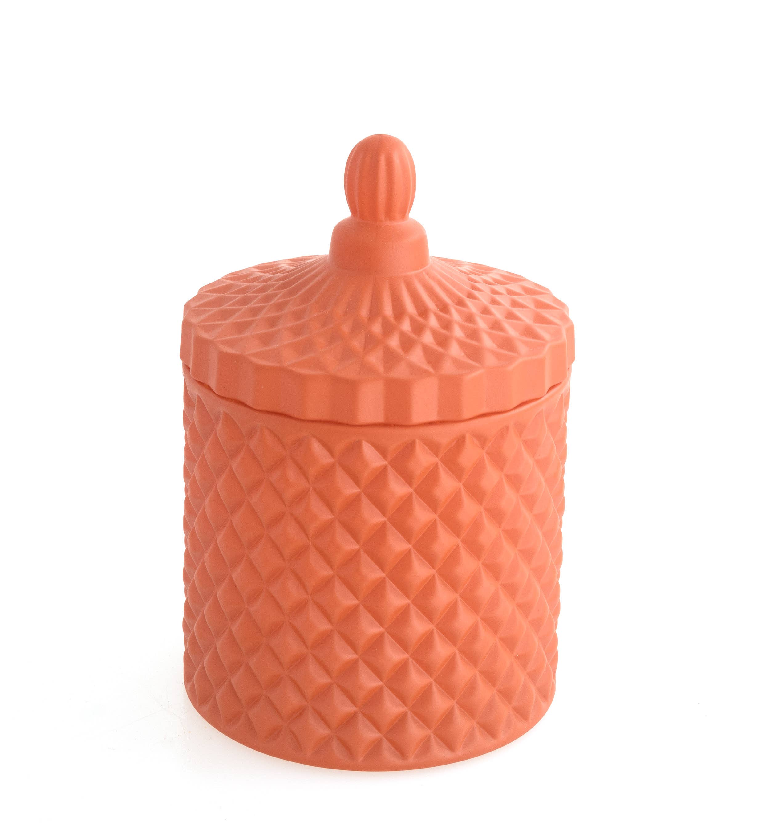 London Luxury Candle Supplies - Wholesale Weckpot/glazen pot - Geo 230 ml gekleurde geslepen glazen pot17
