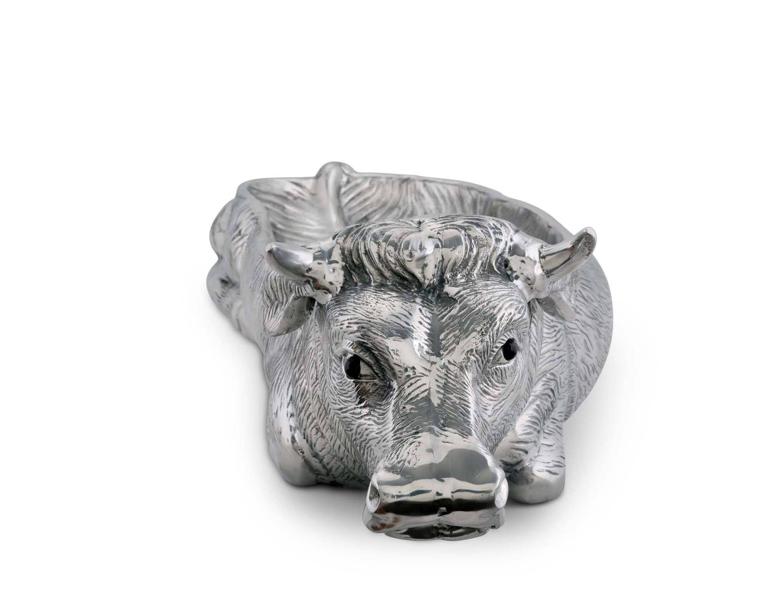 Arthur Court - Wholesale Serving Tray - Cow Carving Serving Tray3