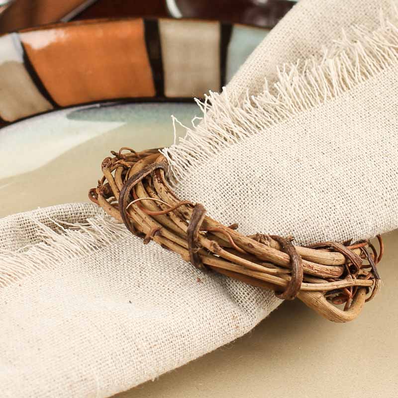 Factory Direct Craft - Wholesale Wreath - 3-Inch Natural Grapevine Wreath - Rustic Vine Twig Decor1