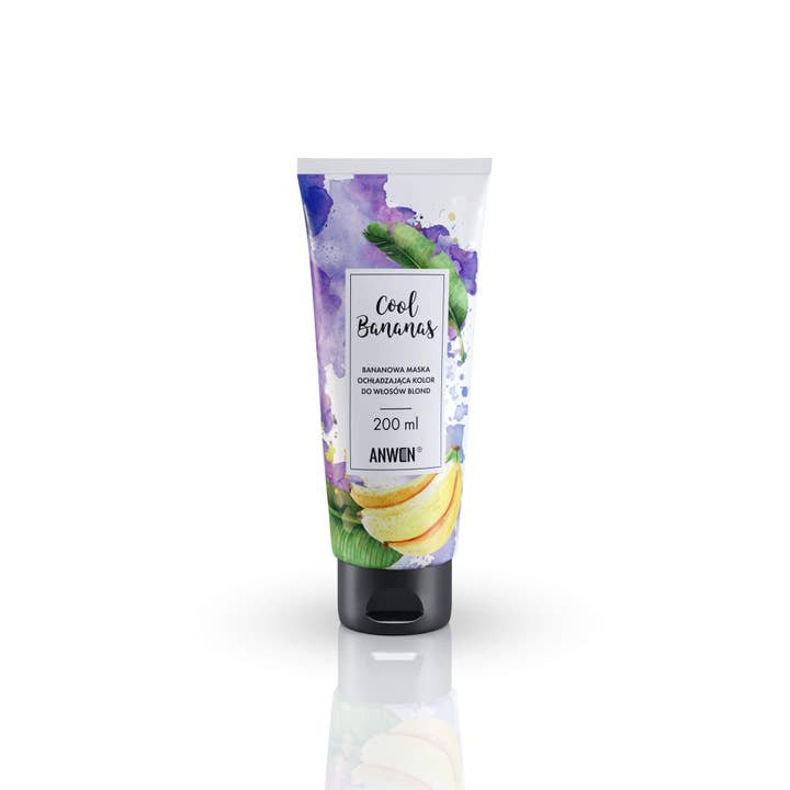 Anwen - Vendita all'ingrosso Maschere per capelli - Anwen Cool Bananas maschera alla banana capelli rinfrescanti per capelli biondi